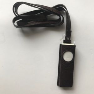 GUCCI iPod shuffle case/lanyard